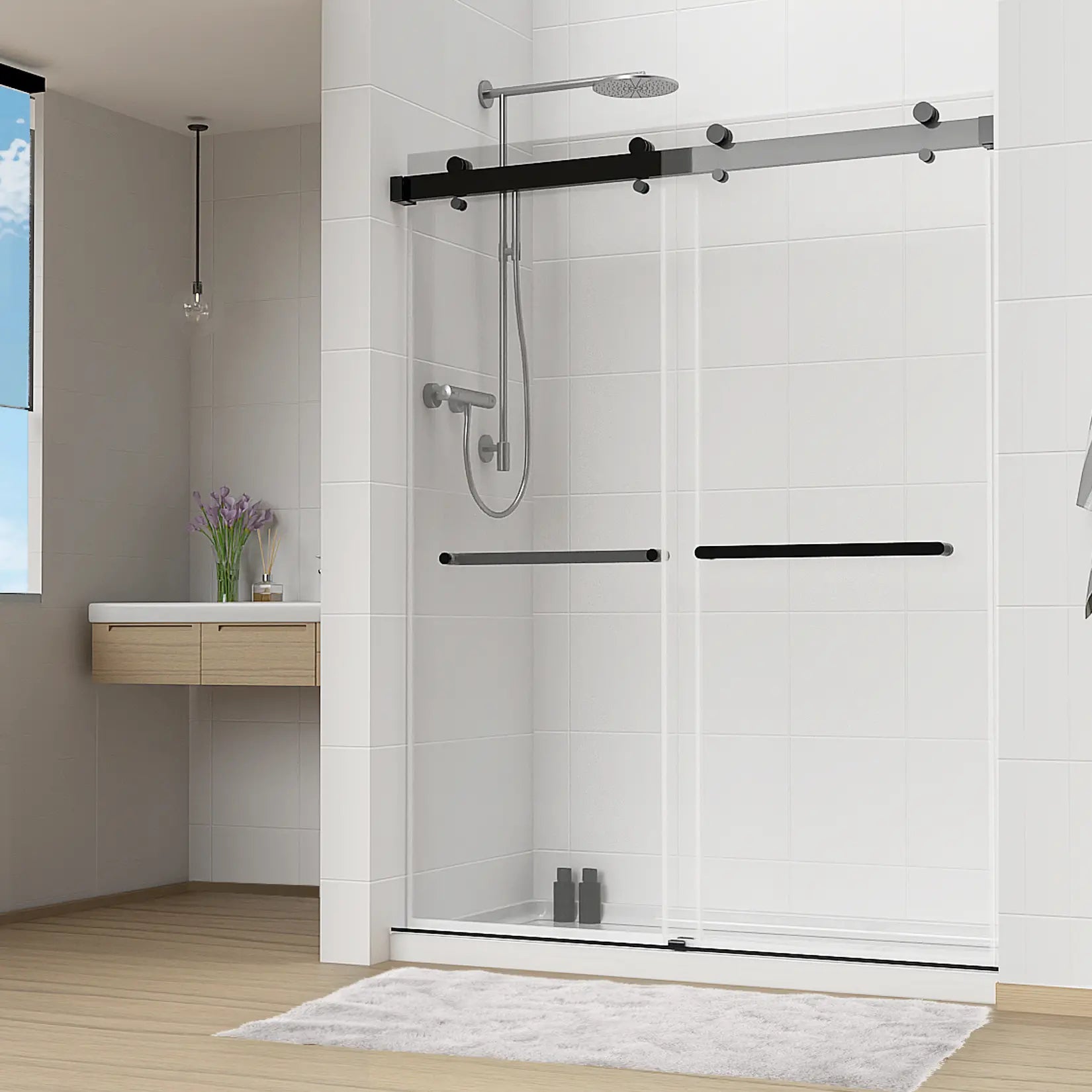 BYPASS SHOWER DOORS – CKB – Premium Shower Doors